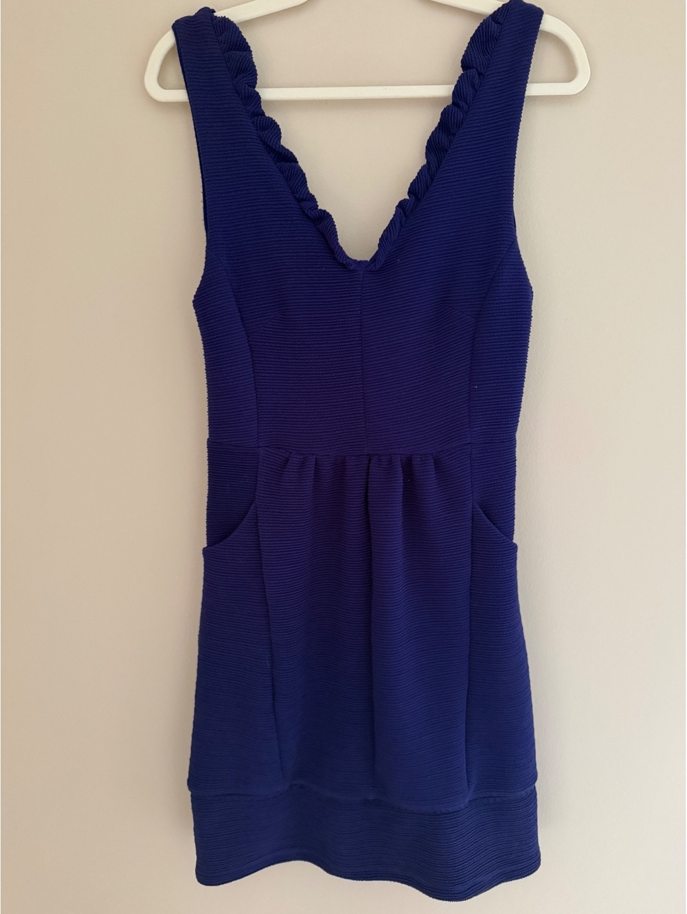 M Maeve Anthro ribbed textured dress